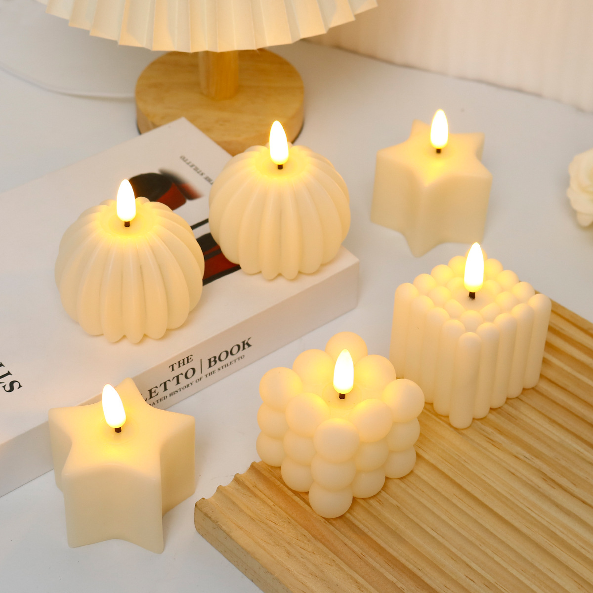 Photography Lighting - Led Candle Cube for Wedding, Birthday,