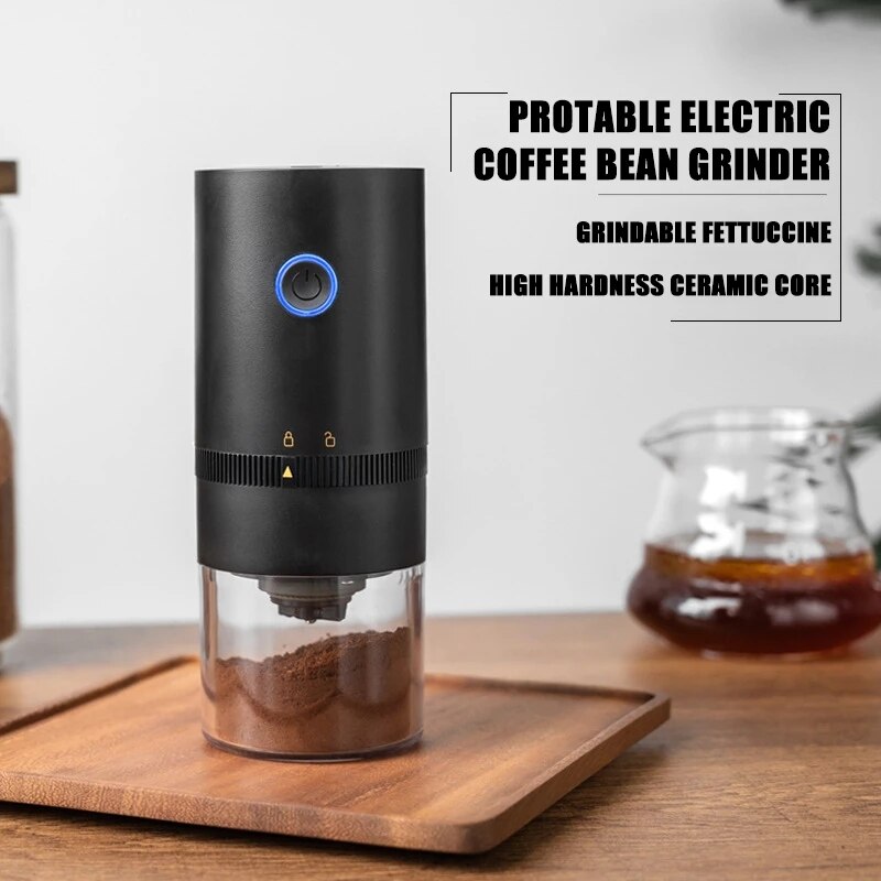 Photography Coffee - Electric Coffee Grinder LED Display Baking