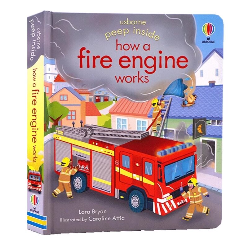 Photography Job - Usborne Peep Inside: How a Fire
