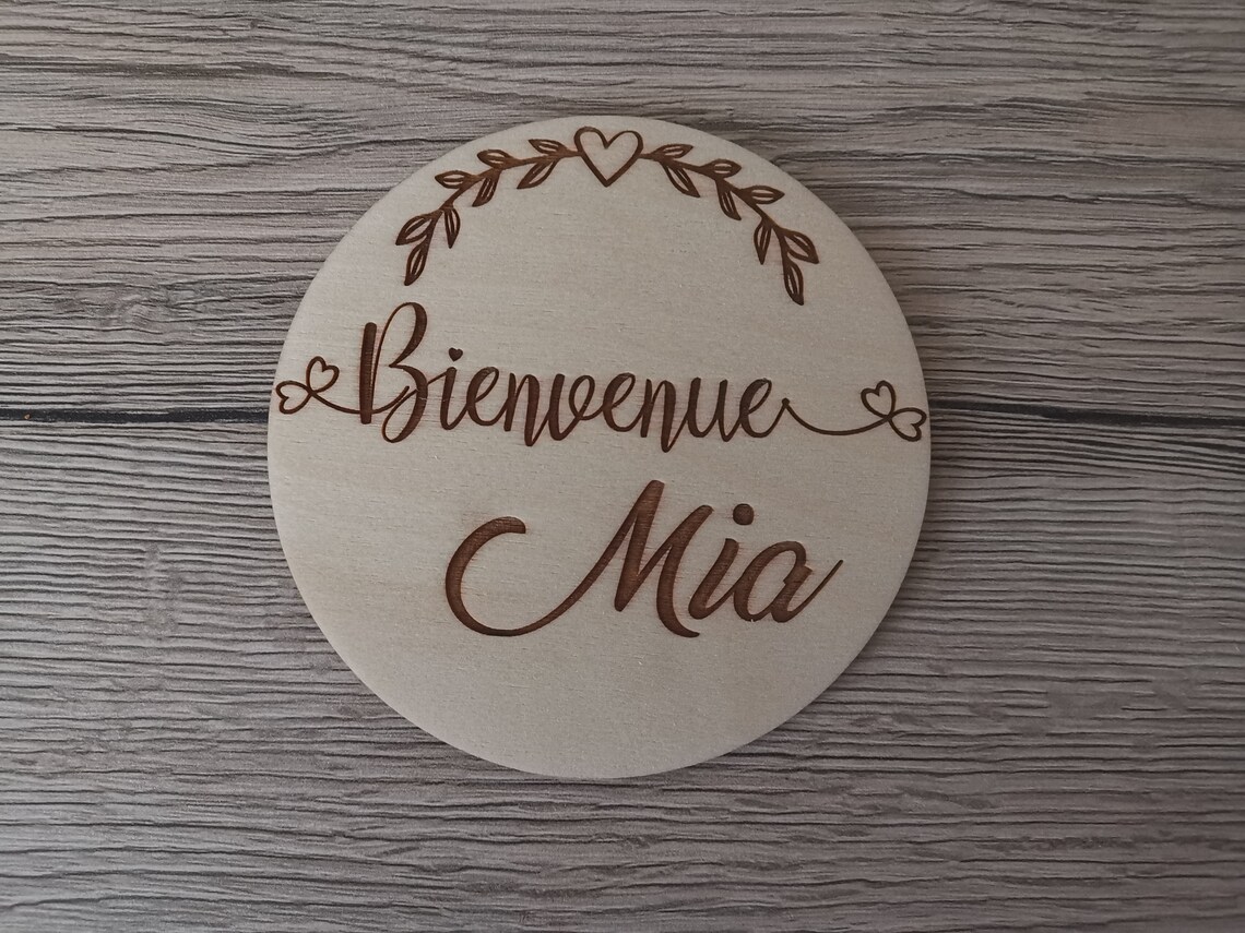 Photography Names - Personalized name baby birth welcome milestone