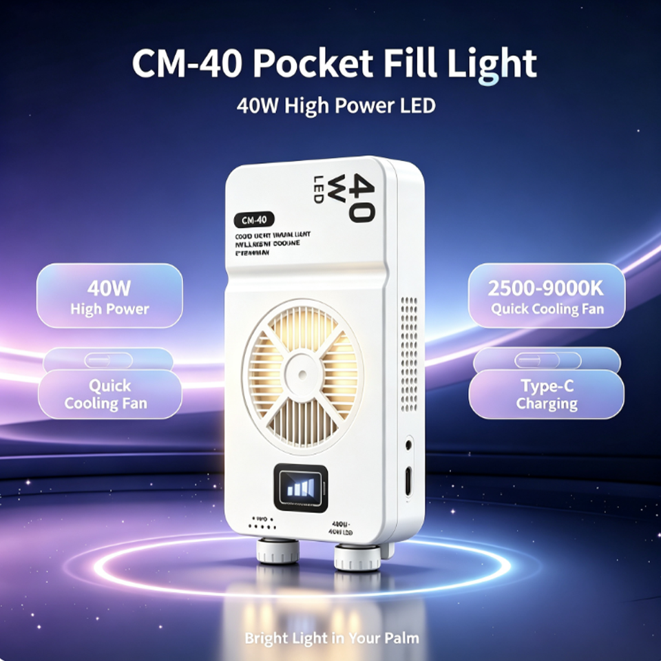Photography Video - 40W LED Video Light Portable Photography