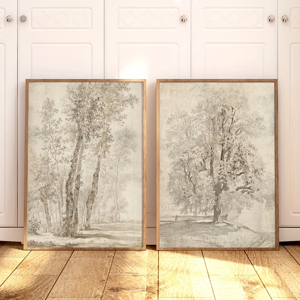 Photography Job - 2D/Flat Set of 2 Unframed Beige