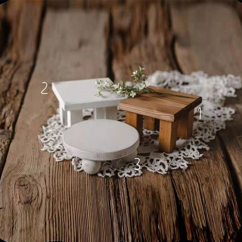 Photography Coffee - Newborn Baby Photography Props White Cake