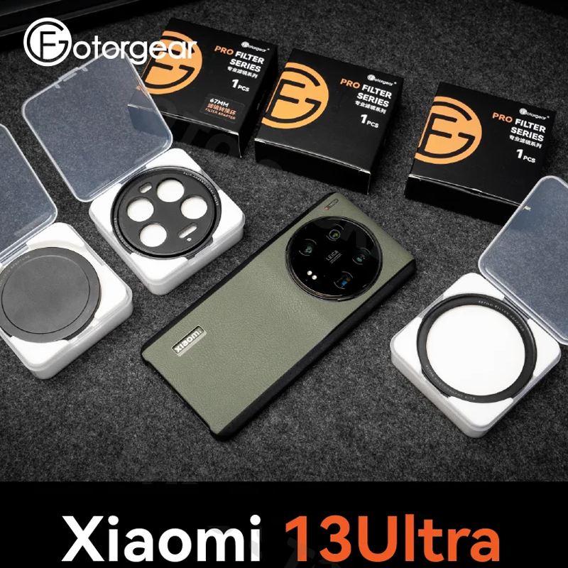 Photography Xiaomi 14 Ultra - Fotorgear Phone Case Filter Set for