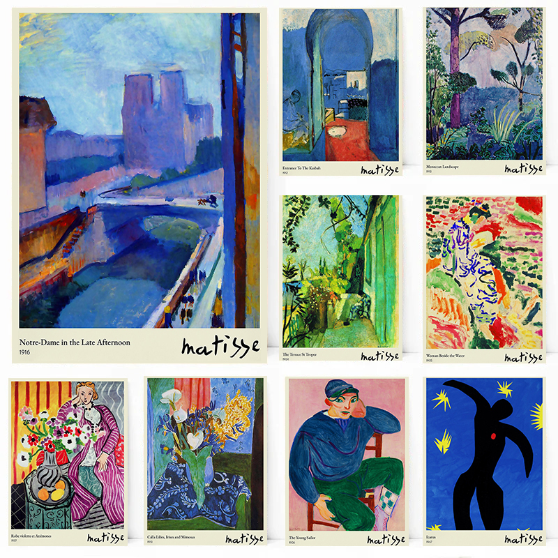 Photography Nature - French Fauvism Painter Henri Matisse Works