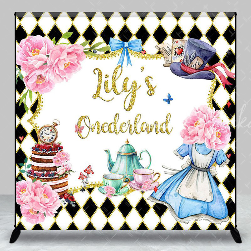 Photography Names - Black White Magical Custom Name Onederland