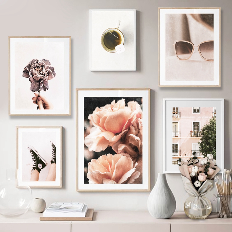 Photography Coffee - Scandinavian Style Flowers Plant Photography Poster
