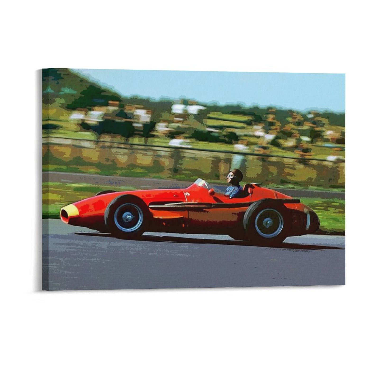 Photography Nature - Juan Manuel Fangio Racing His 1957