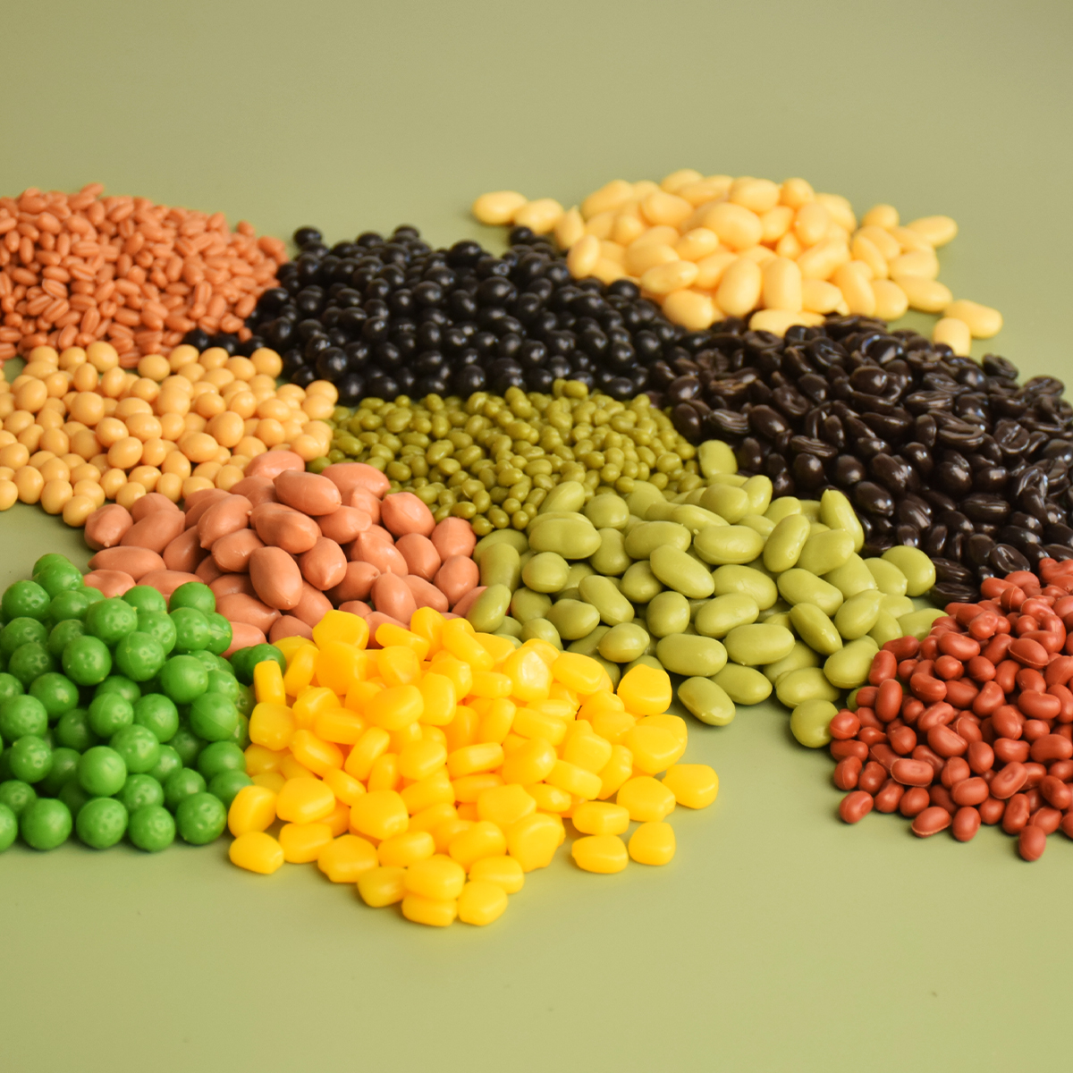 Photography Coffee - PVC Dry Coffee Simulation Corn Kernel
