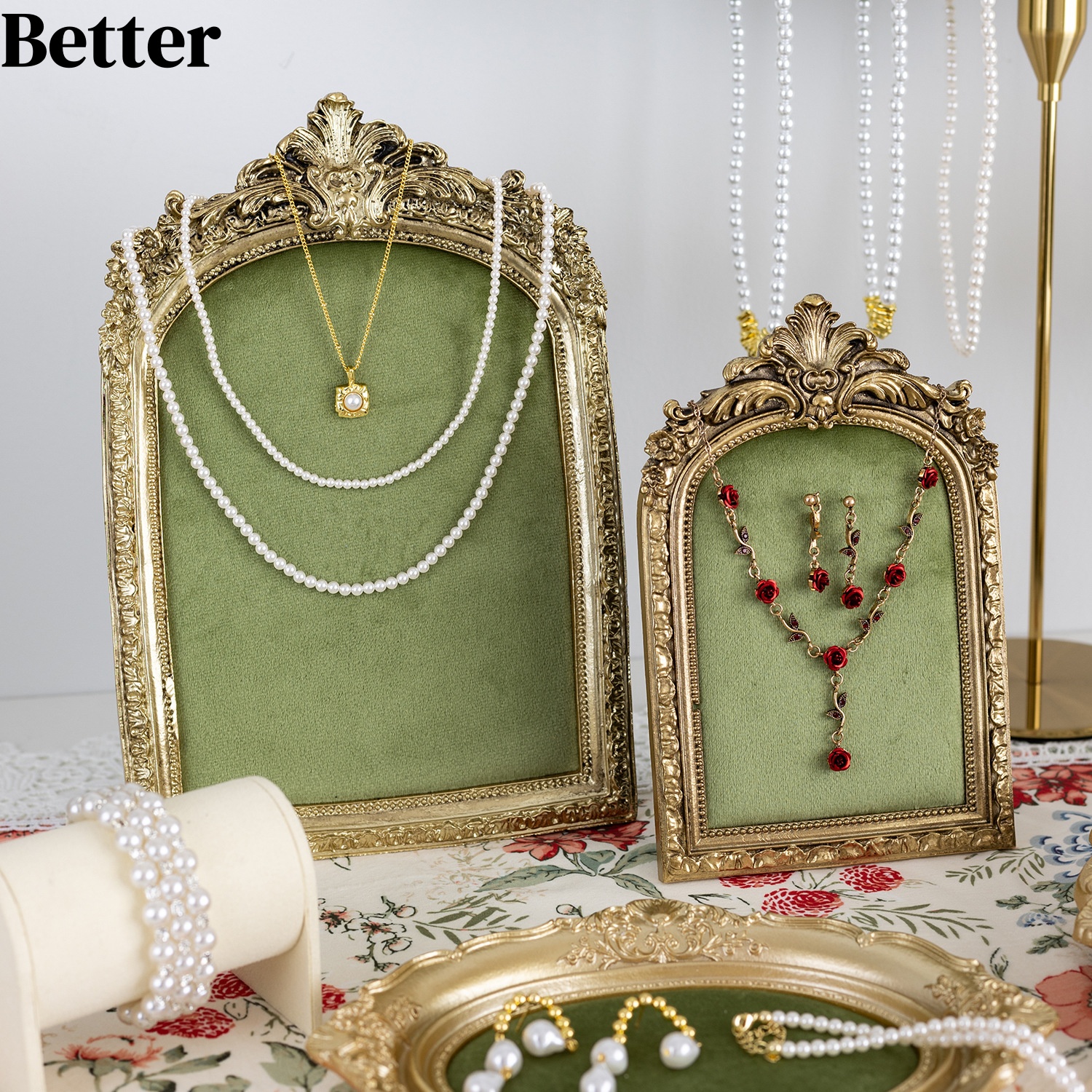 Photography Website - Jewelry Display Stand Vintage Photo Frame