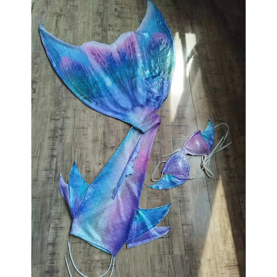 Photography Youtube - Premium Gold Foil Mermaid Tail Suit