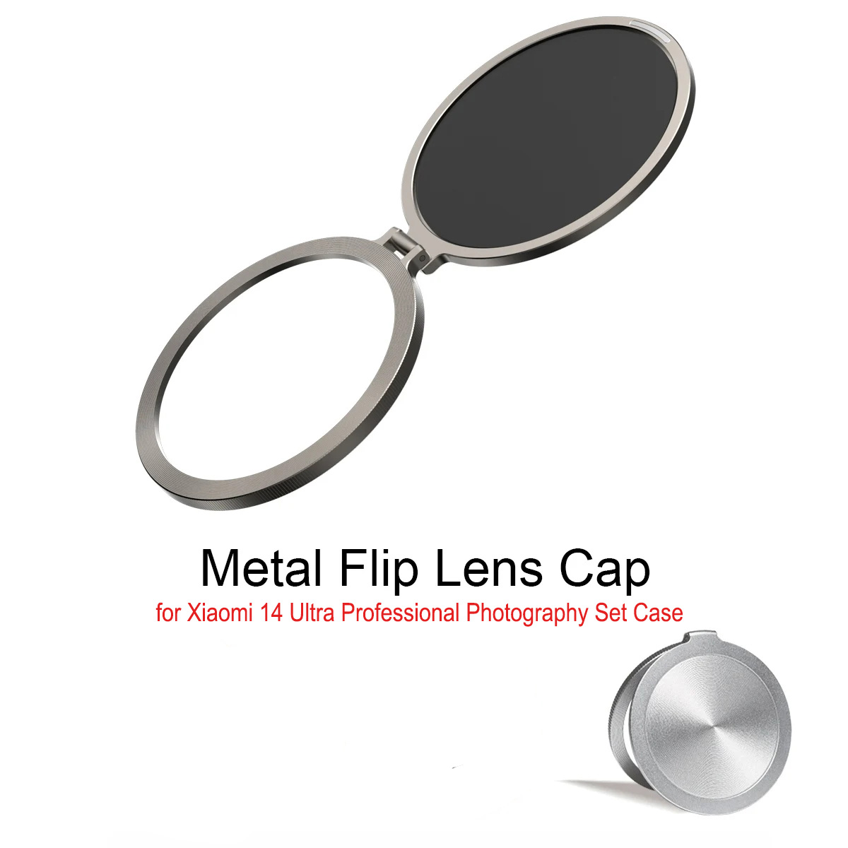 Photography Xiaomi 14 Ultra - Metal Flip Lens Cap Lens Cover