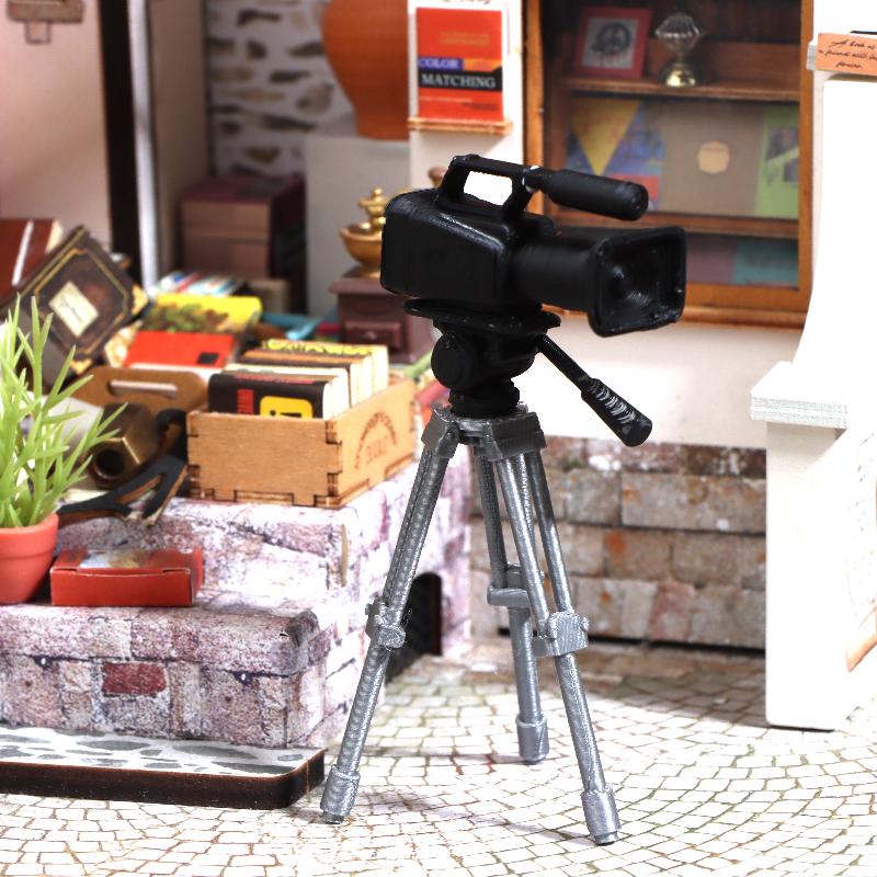 Photography Video - Mini Video Camera Tripod Model 1:12