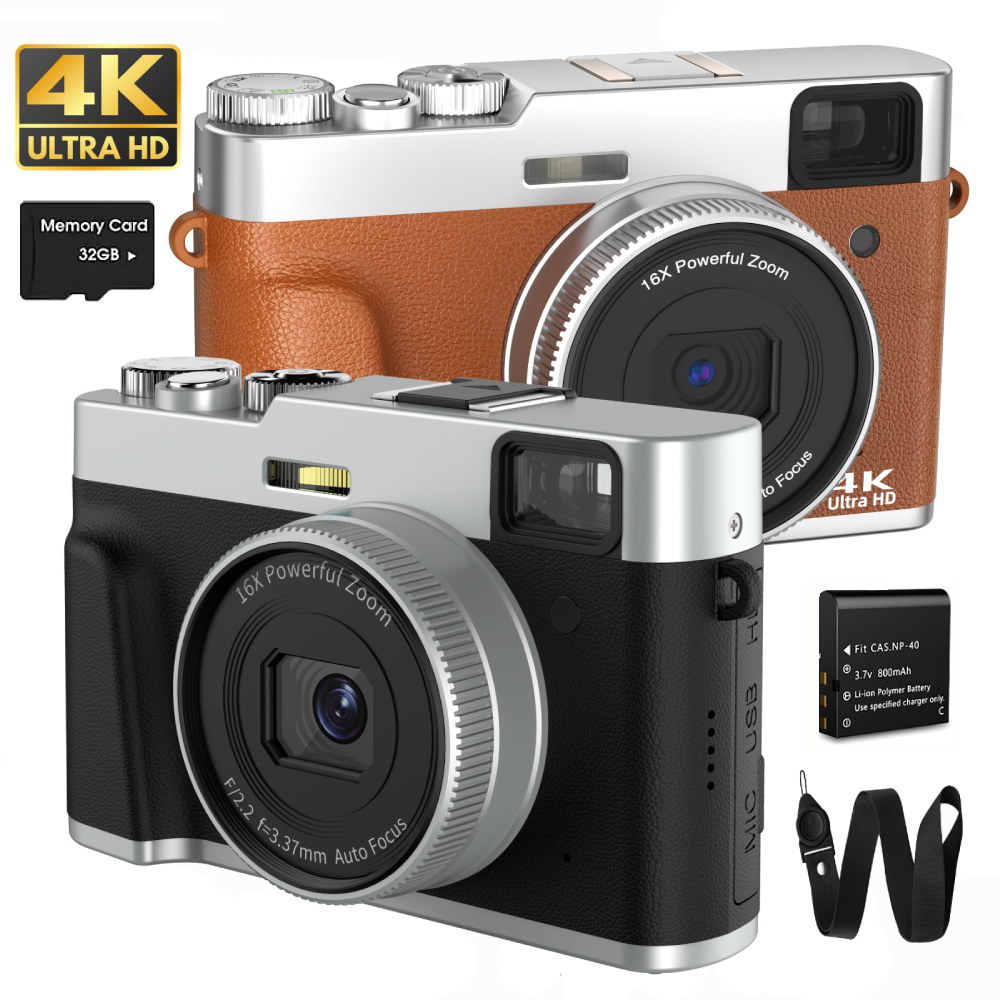 Photography Youtube - 4K Digital Camera Auto Focus 48MP