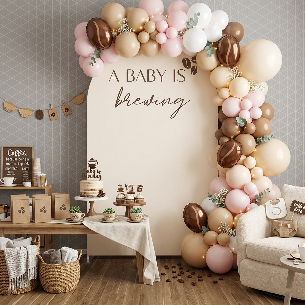 Photography Coffee - Custom Coffee Beans Theme A Baby
