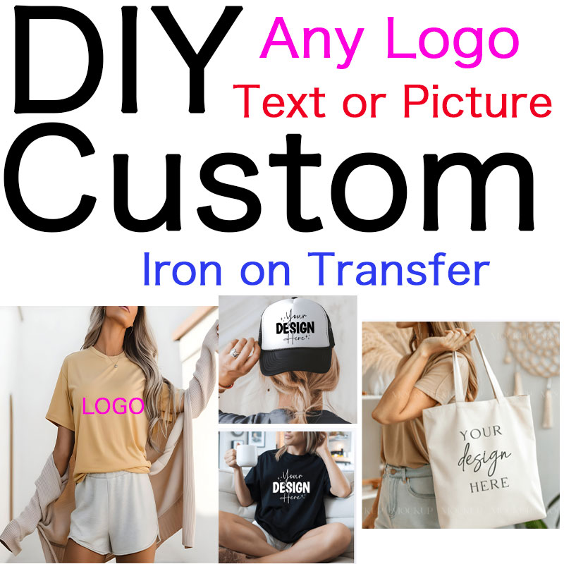 Photography Logo - Custom Logo Or Pictures Iron On
