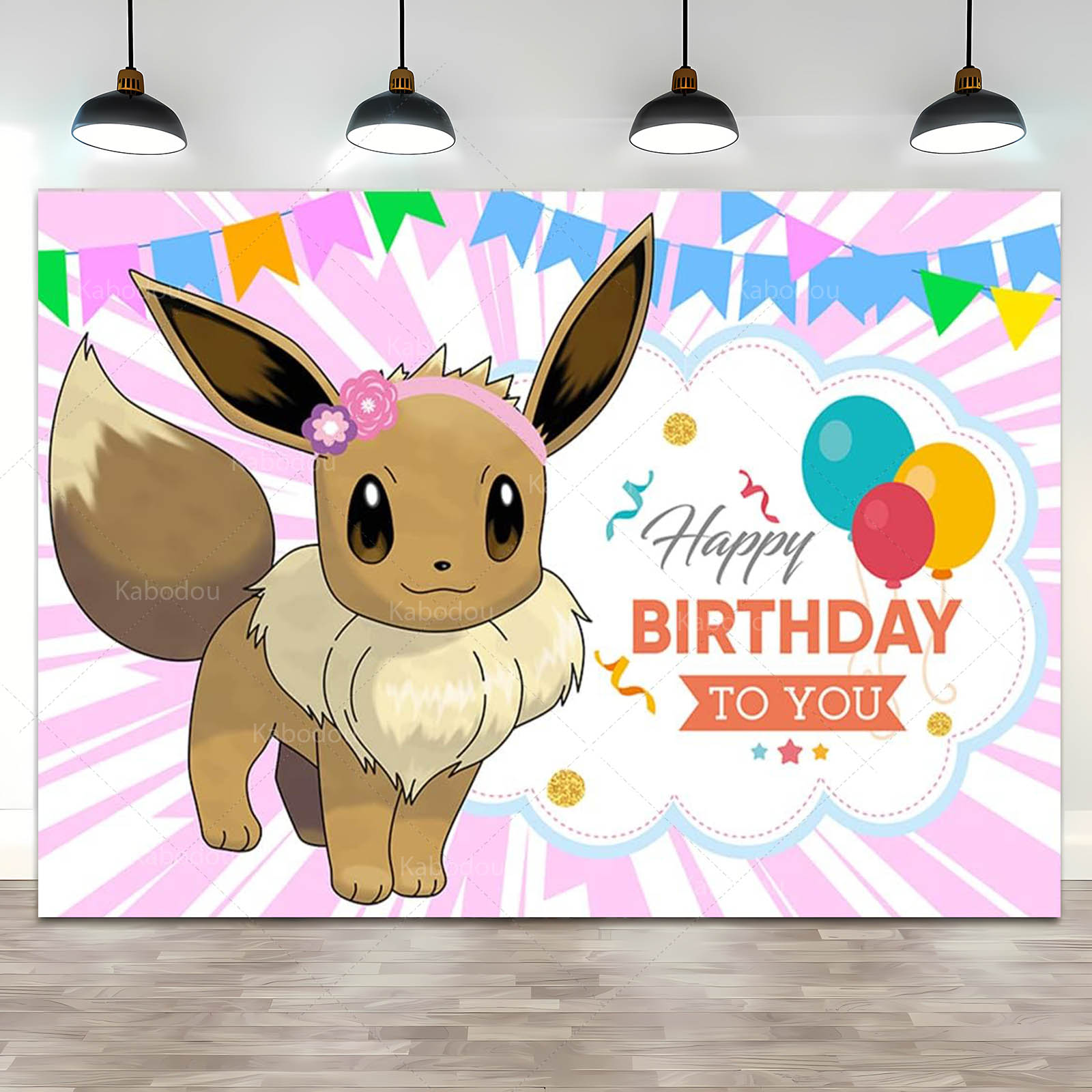Pokemon Eevee Birthday Party B - Photography Video review and price