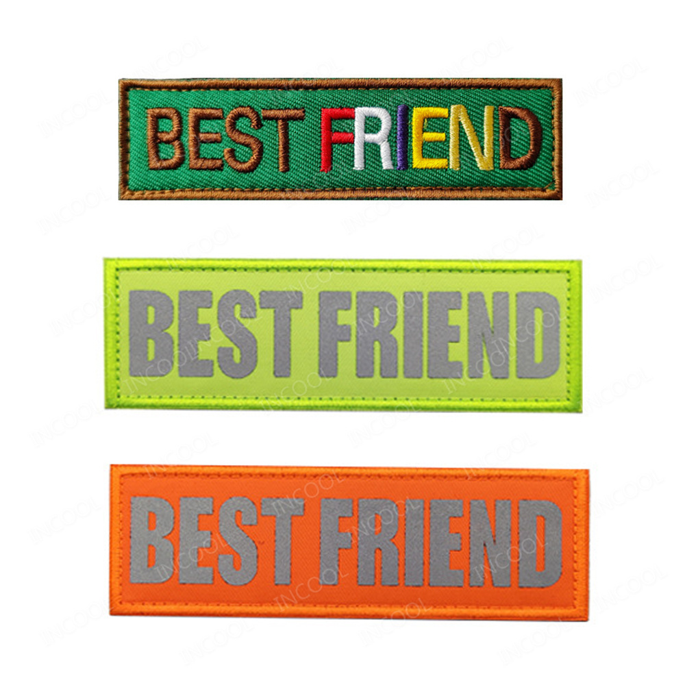 Embroidered Patches BEST FRIEN - Photography Job review and price