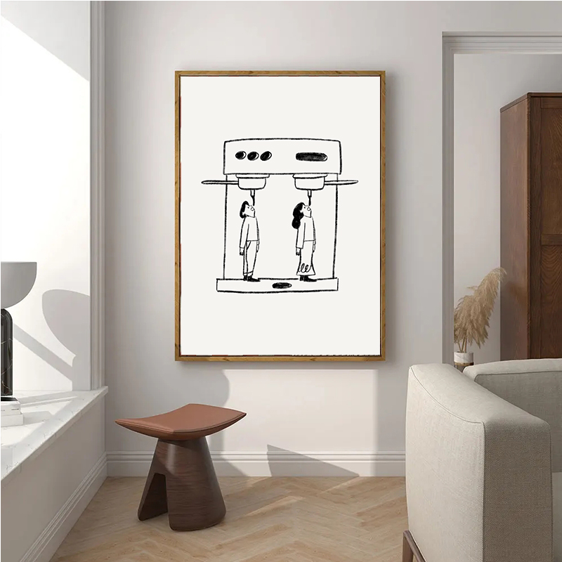Abstract Line Coffee Drink Wal - Photography Coffee review and price