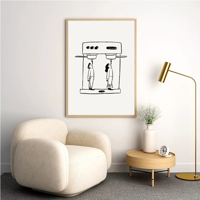 Abstract Line Coffee Drink Wal - Photography Coffee review and price