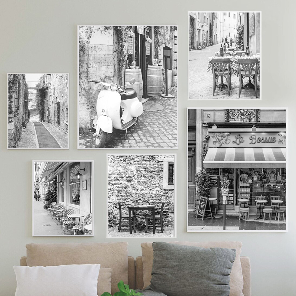 Black and White France Paris O - Photography Coffee review and price