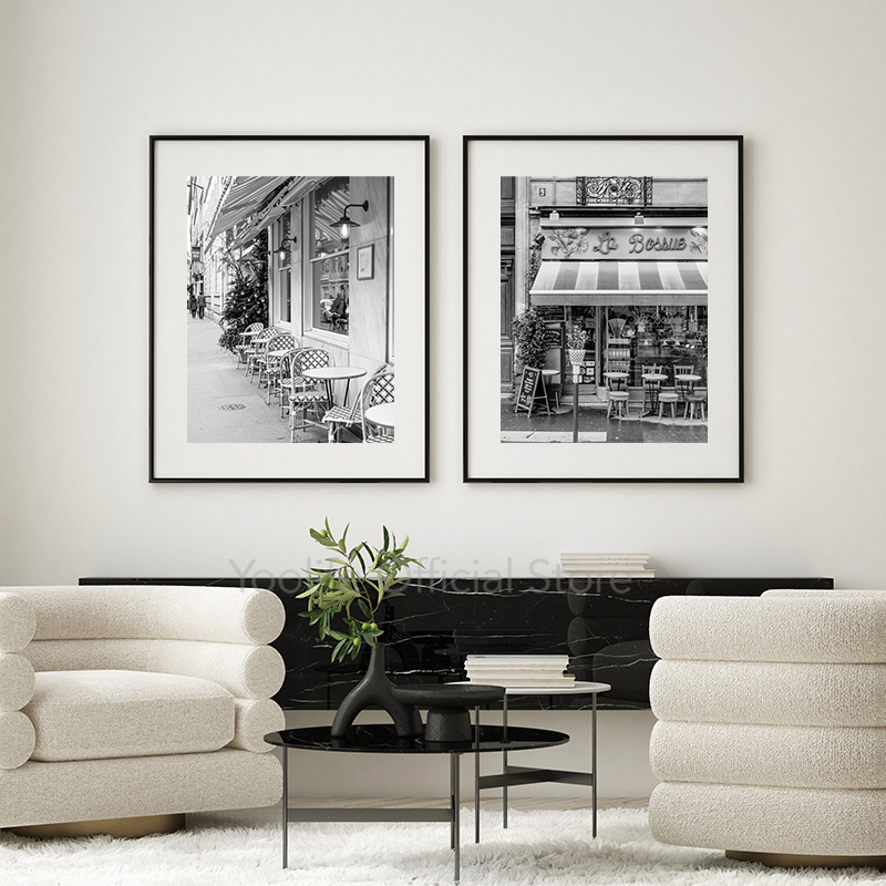 Black and White France Paris O - Photography Coffee review and price