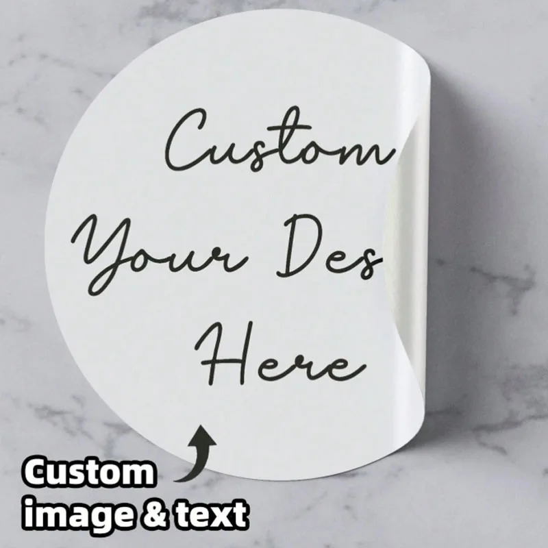 Custom round stickers, persona - Photography Logo review and price