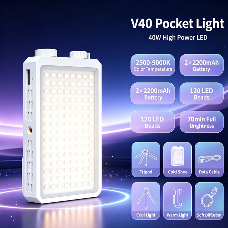 40W LED Video Light Portable P - Photography Video review and price