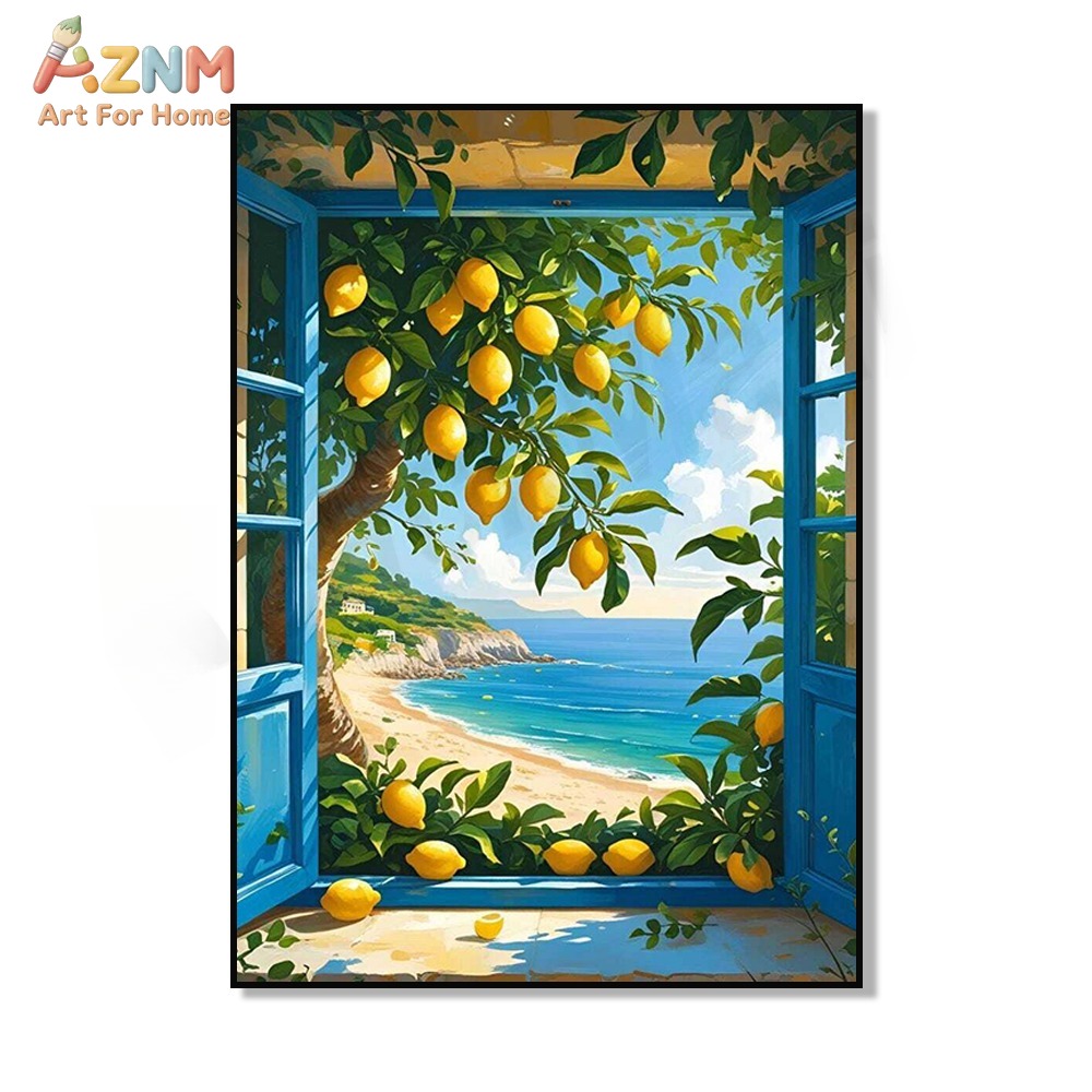 AZNM Mediterranean Blue Window - Photography Nature review and price