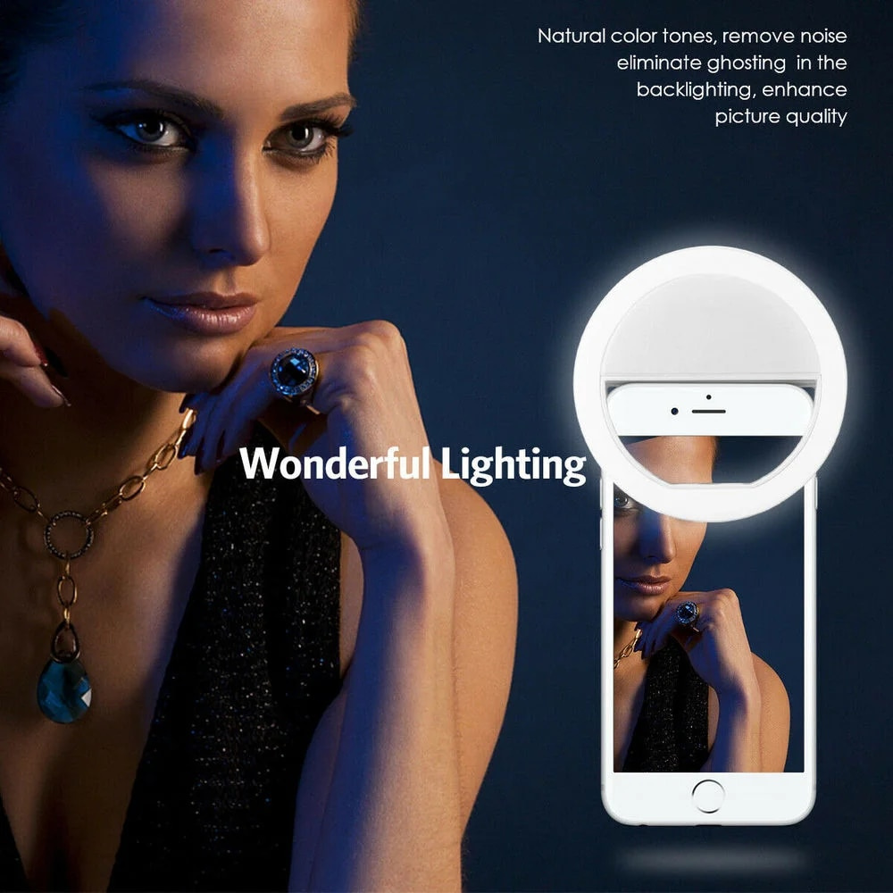 LED Selfie Fill Light USB Char - Photography Lighting review and price