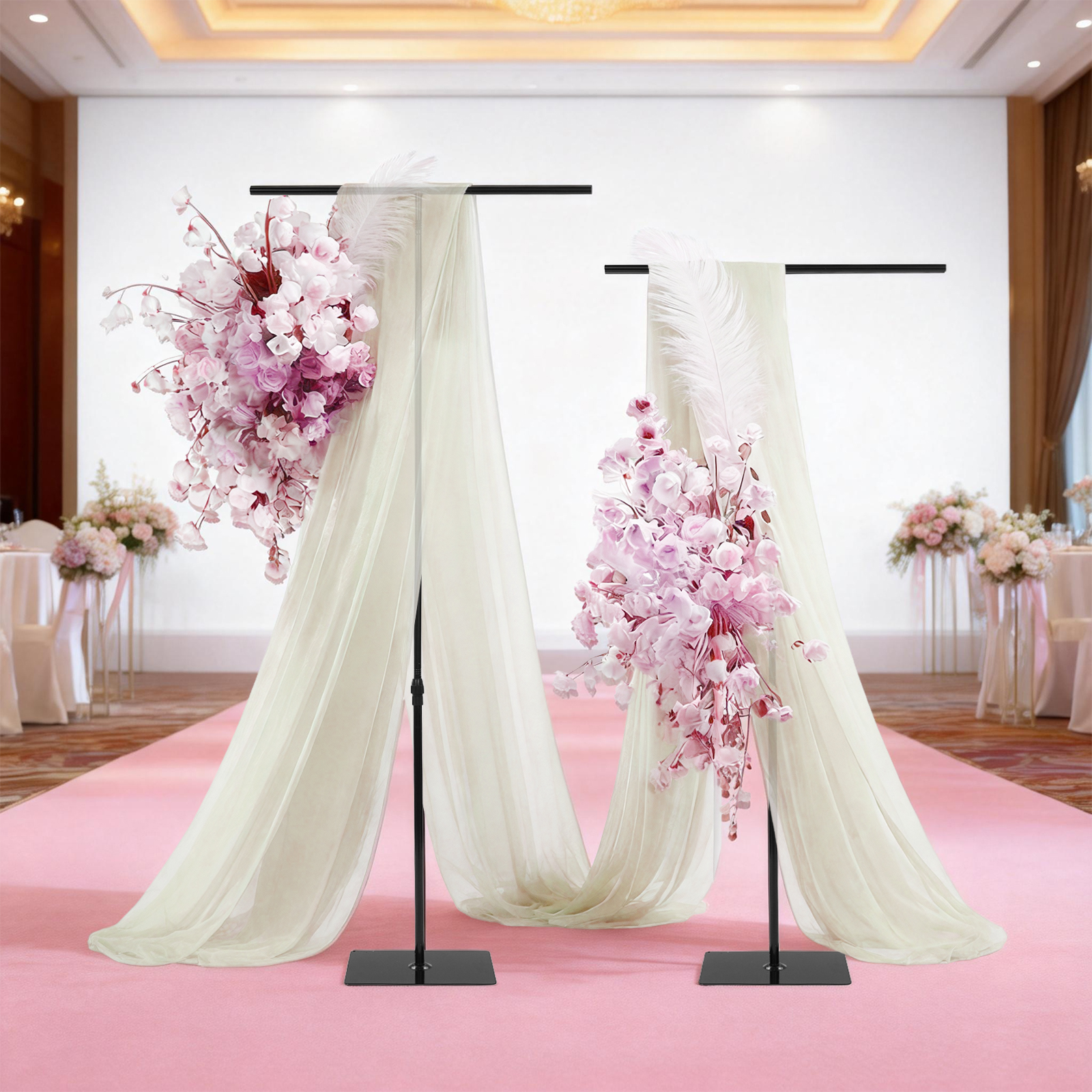 2PCS Wedding Backdrop Stands B - Photography Website review and price