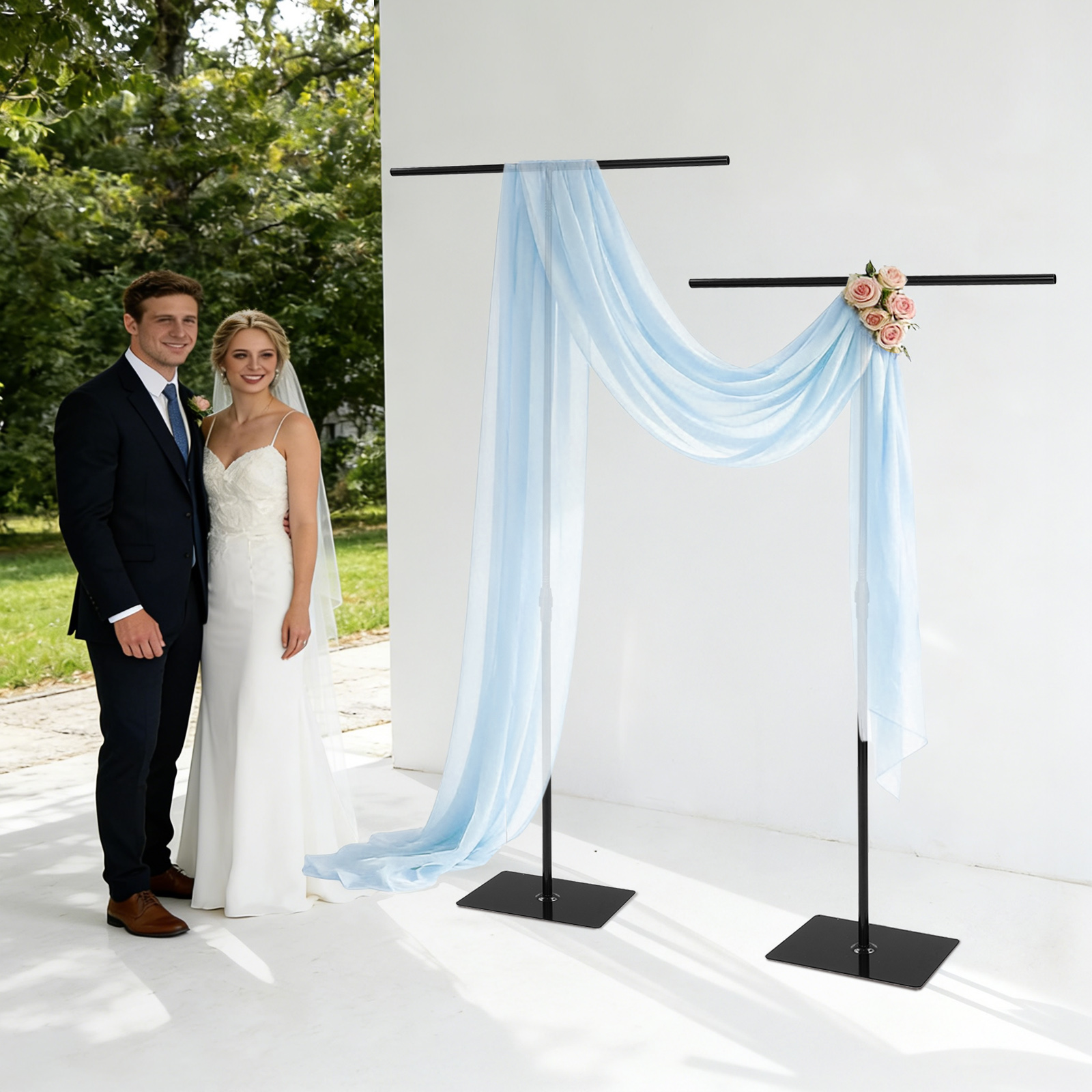 2PCS Wedding Backdrop Stands B - Photography Website review and price