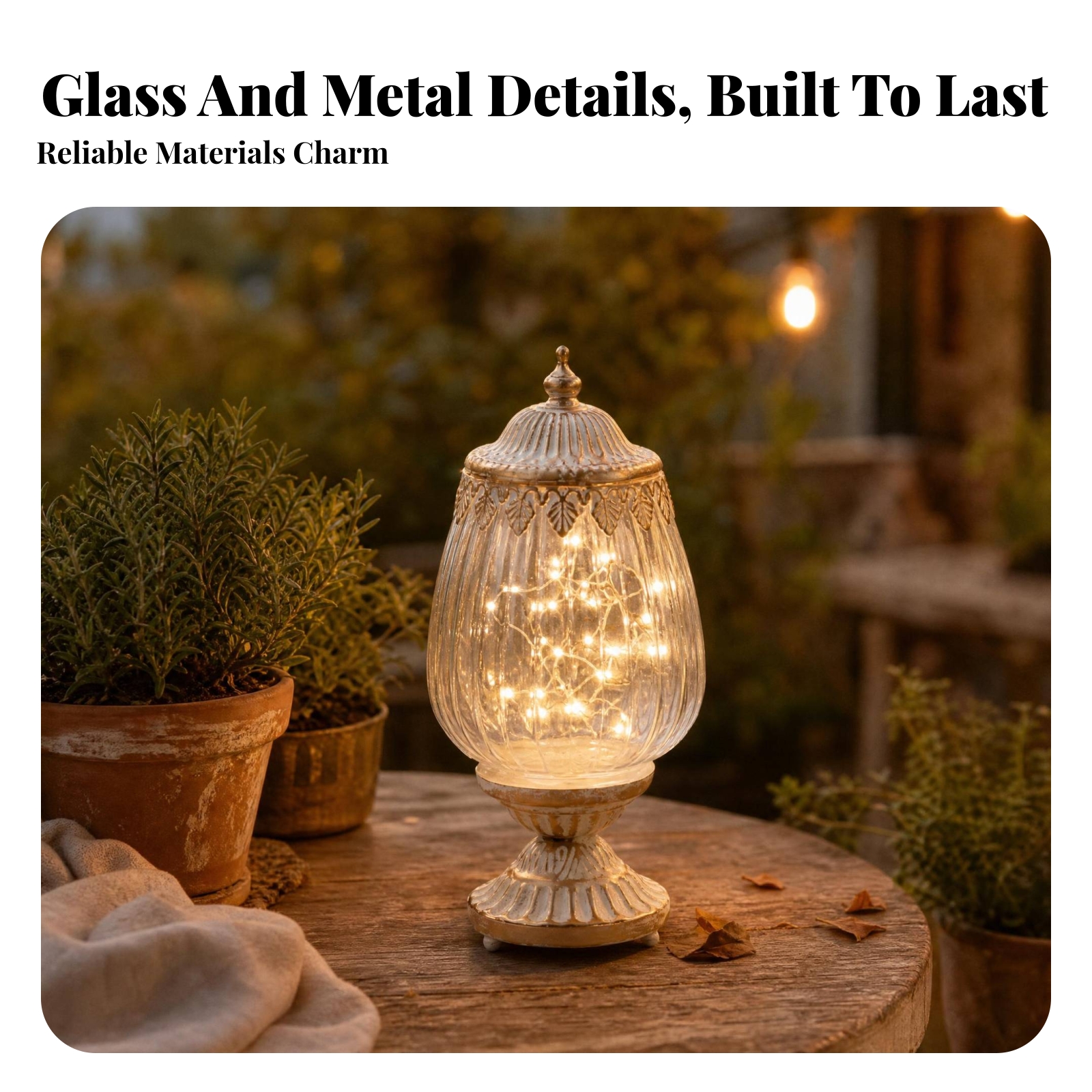 Vintage Ribbed Glass Lantern O - Photography Lighting review and price