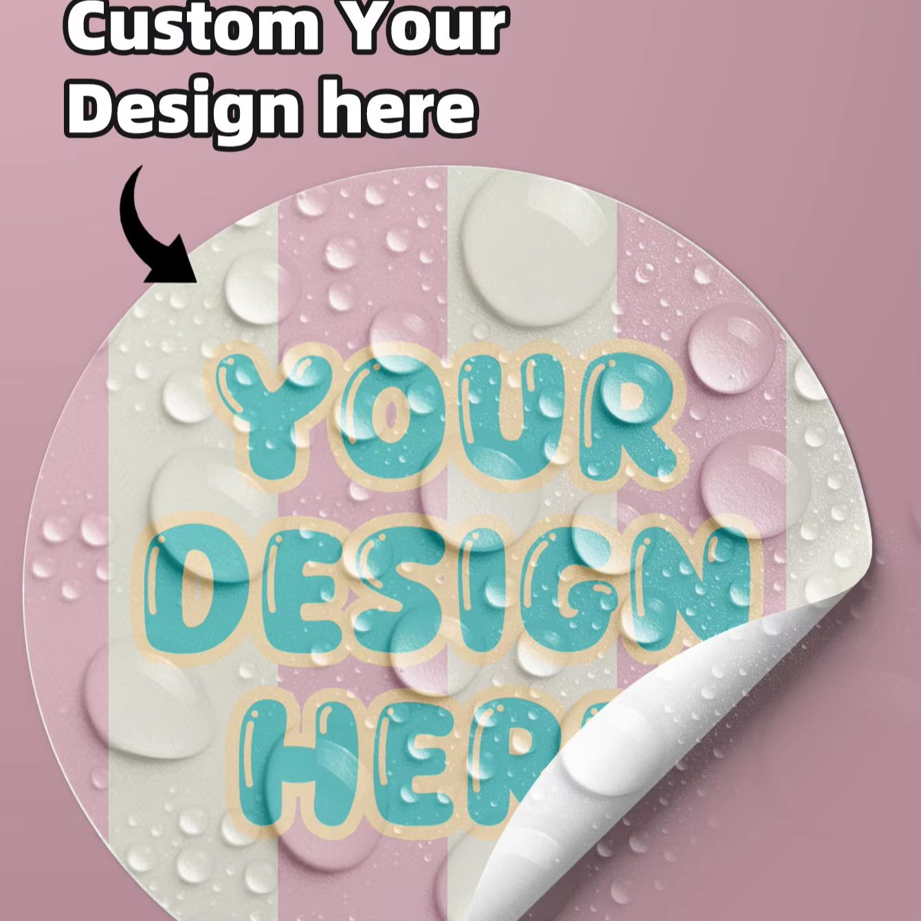 1/60/120pcs Custom Round Stick - Photography Logo review and price