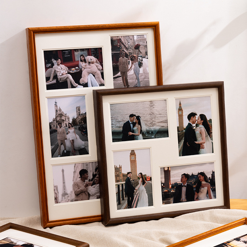 6-inch Multi-grid Solid Wood P - Photography Narrative review and price