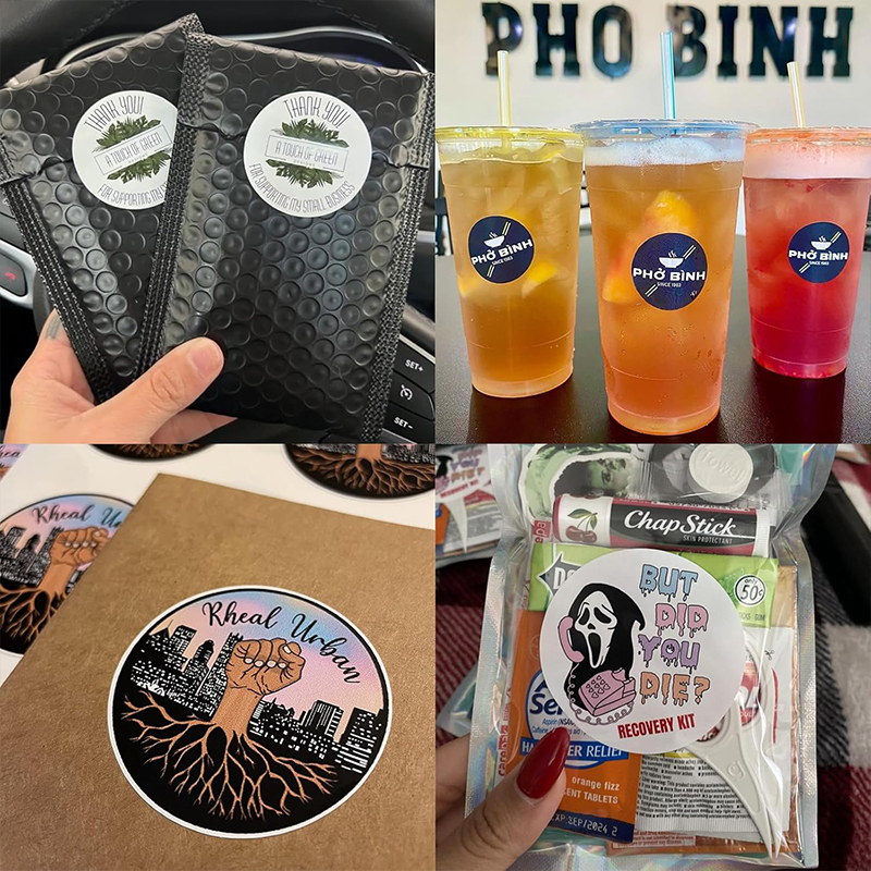 500-100Pcs Custom Stickers Cus - Photography Logo review and price