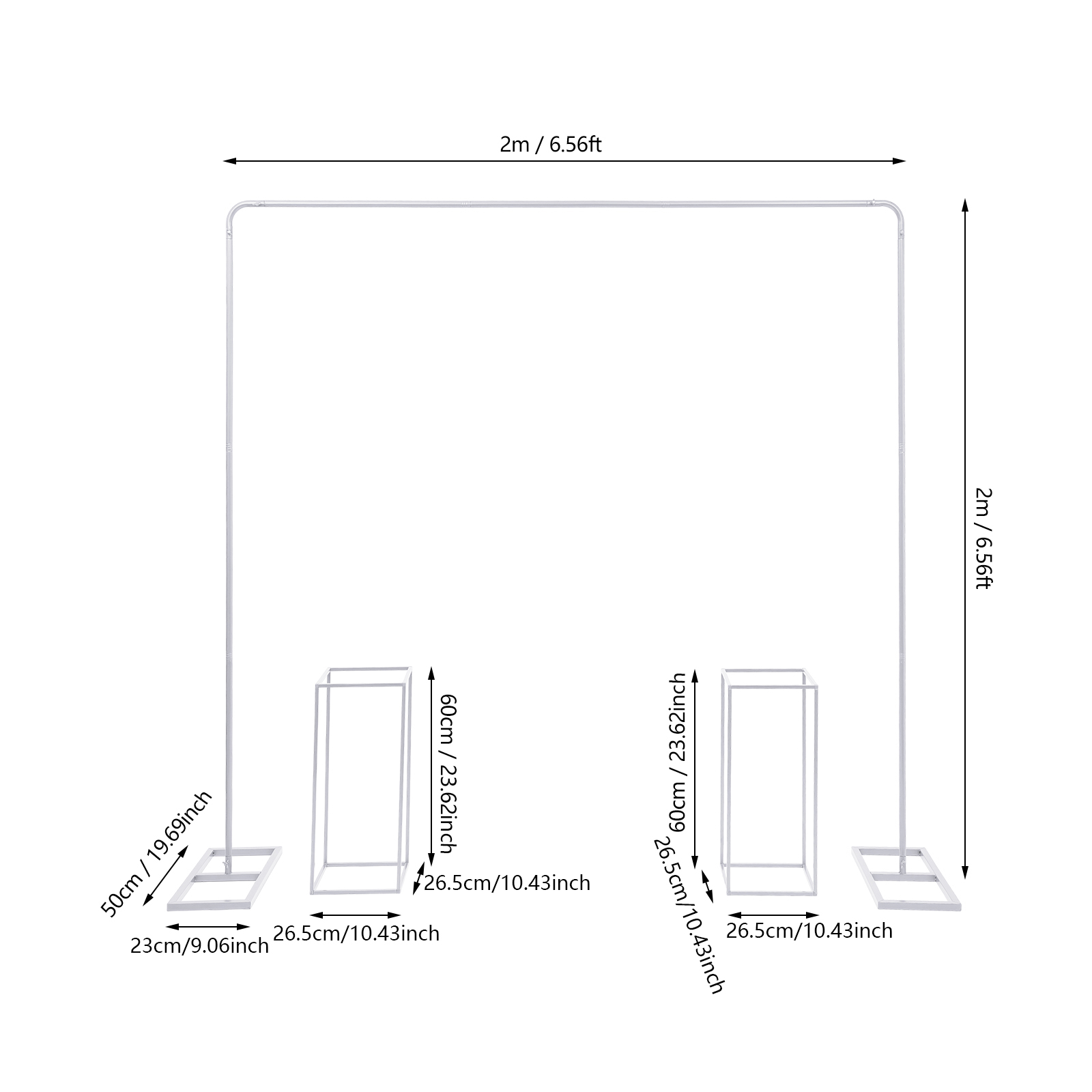 Wedding Backdrop Stand 3Pcs Wh - Photography Website review and price