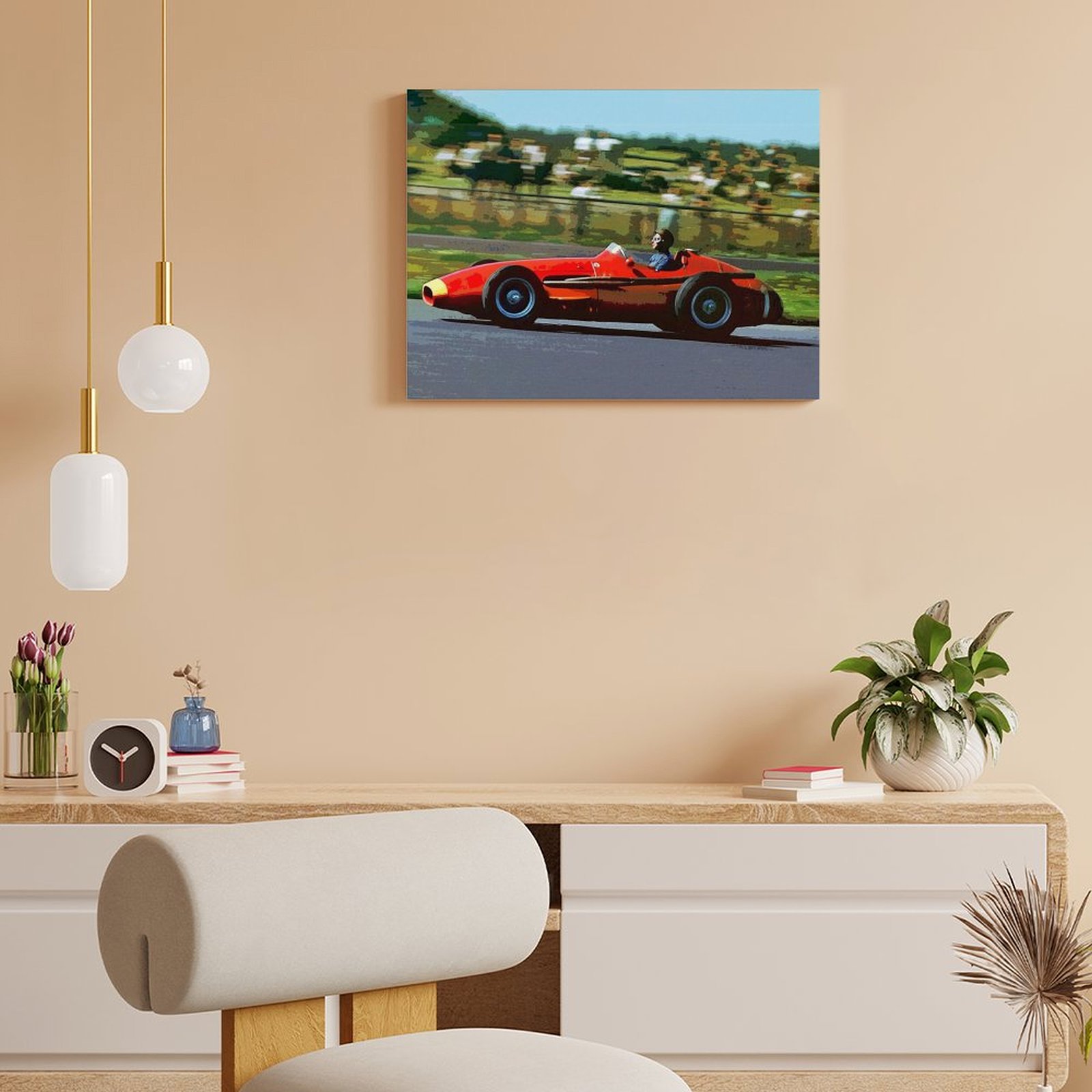 Juan Manuel Fangio Racing His  - Photography Nature review and price