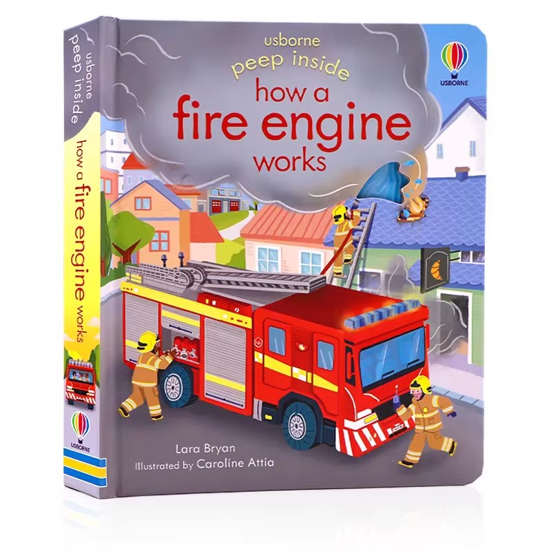 Usborne Peep Inside How A Fire - Photography Job review and price
