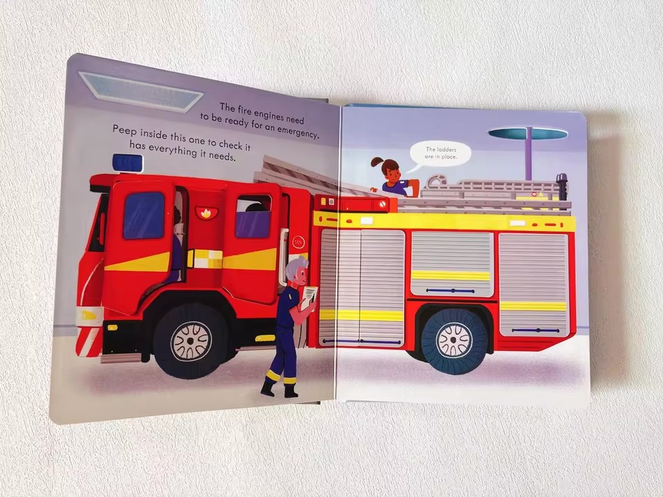 Usborne Peep Inside How A Fire - Photography Job review and price