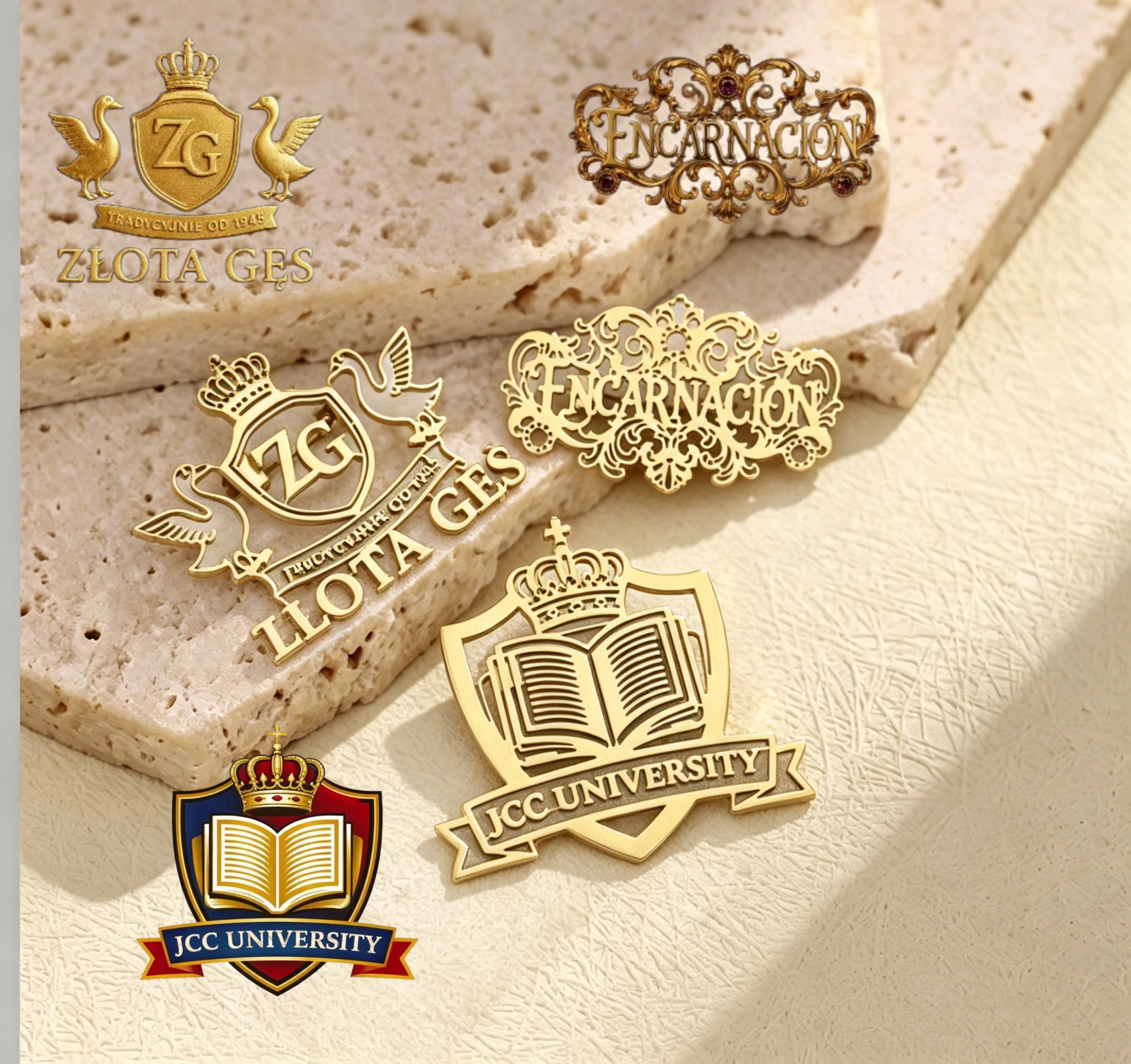 Custom Logo Brooches Personali - Photography Logo review and price