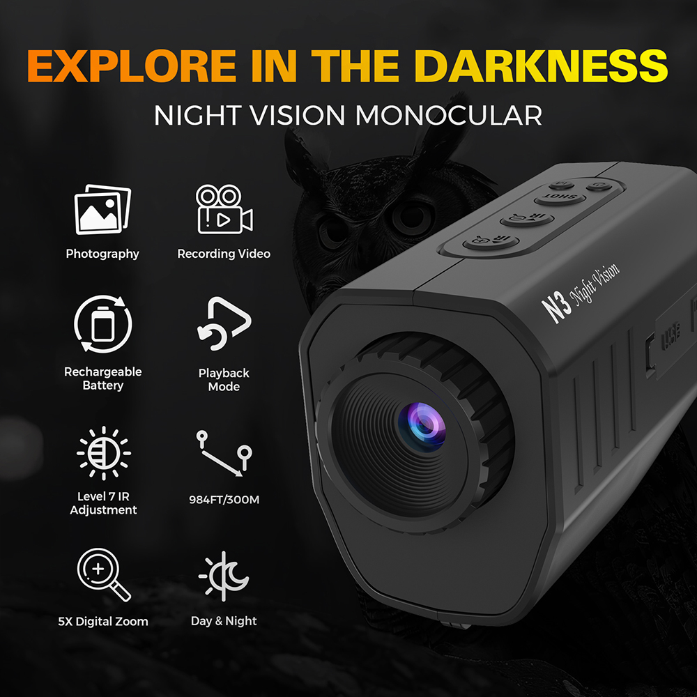 GTGUARD N3 Single-Tube Night V - Photography Youtube review and price