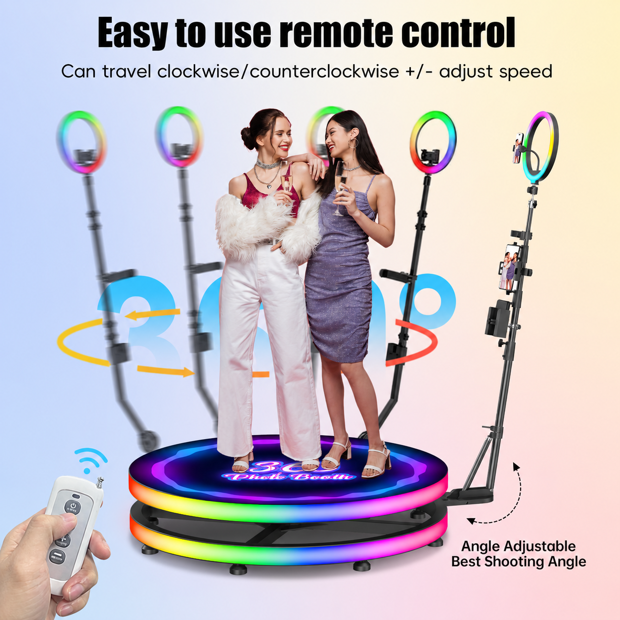 360 Photo Booth Machine with R - Photography Website review and price