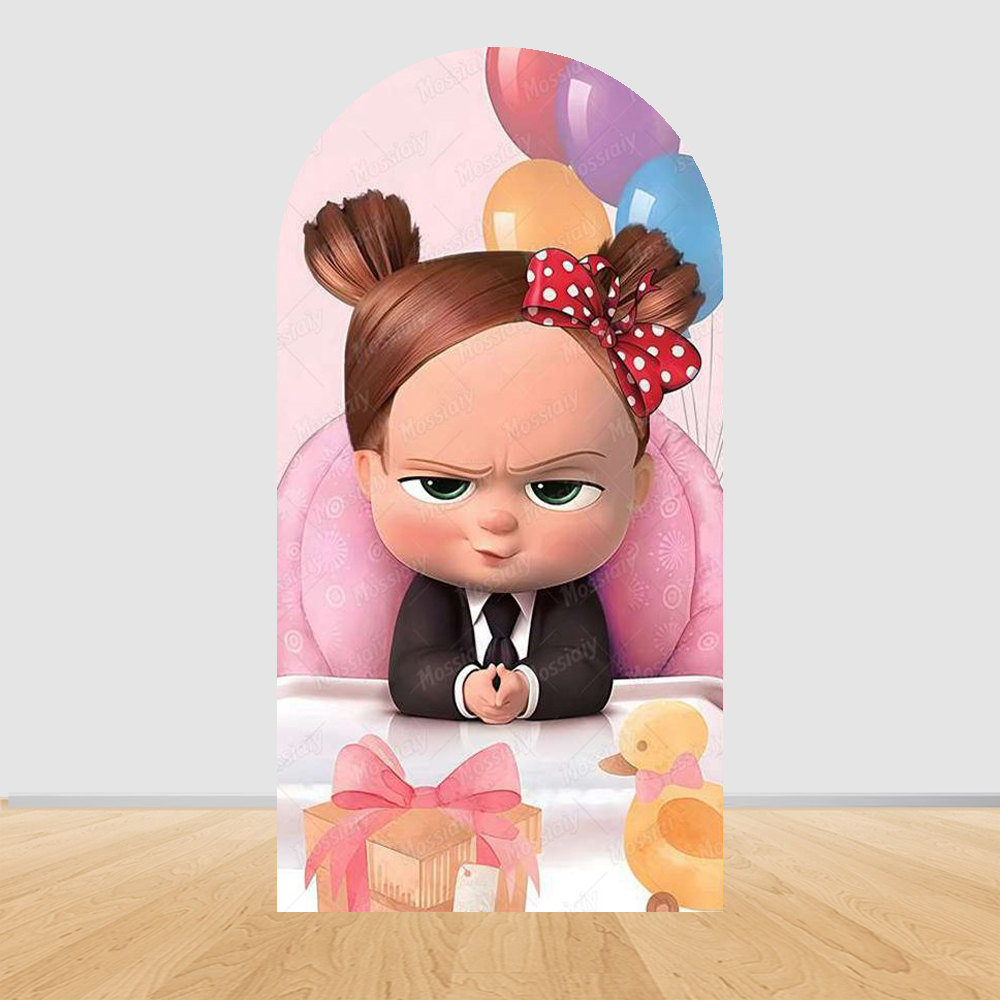 Boss Baby Arch Backdrop Cover  - Photography Names review and price