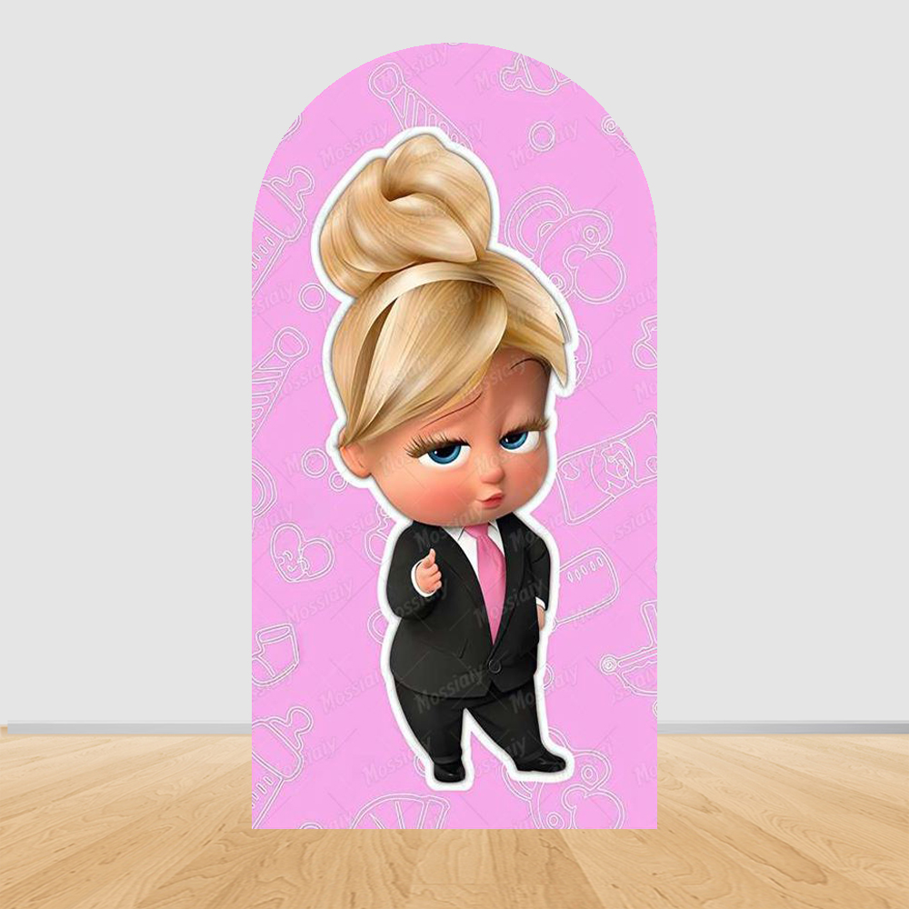 Boss Baby Arch Backdrop Cover  - Photography Names review and price