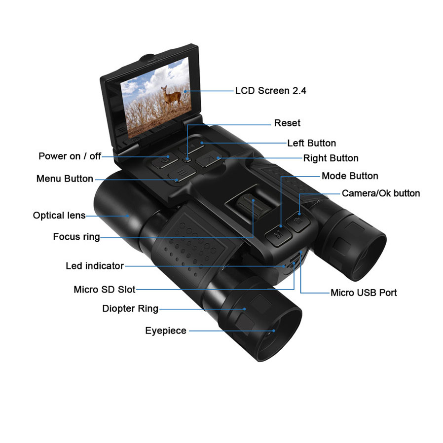 12X32 Outdoor 2.5K Digital Pho - Photography Video review and price