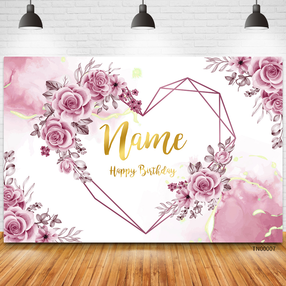 Custom Name Photo Heart Flower - Photography Names review and price