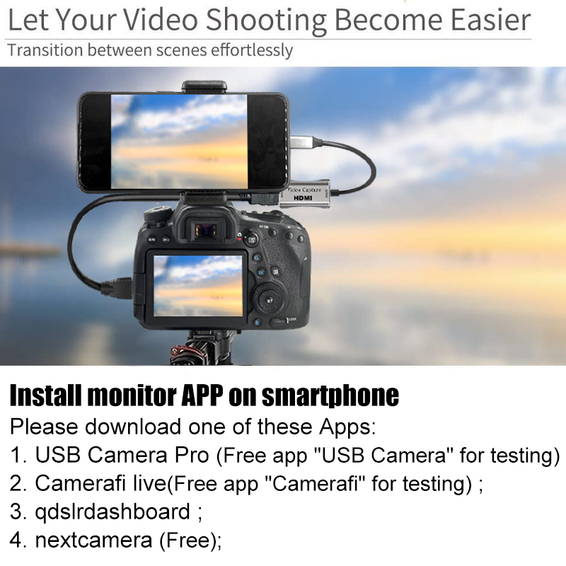 HDMI Adapter 4K Video Capture  - Photography Youtube review and price
