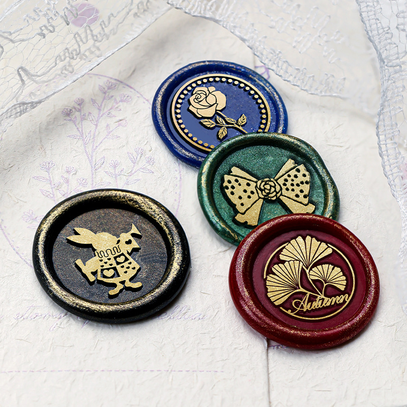 1.5x1.5cm Mini Wax Seal Stamps - Photography Coffee review and price