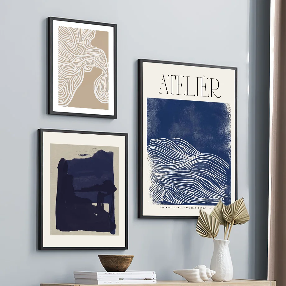 Abstract Blue Vintage Posters  - Photography Nature review and price